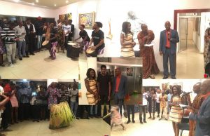 Culture: Vernissage de l’Expositon à l’aveugle, avec Afrik Art Dance