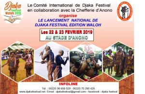 Agenda: Djaka Festival Lancement National 2019