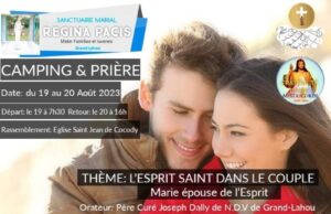 Camping et Prière | Retraite spirituelle, thème: l’Esprit Saint dans le couple