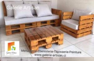 Galerie-artisan.ci | 30 meubles en palette pour s’inspirer et décorer sa maison ou son espace