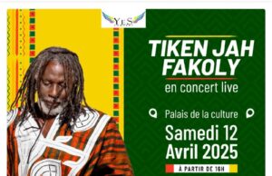 Concert | Tiken Jah Fakoly au palais de la culture pour ses 25 ans de carrière.