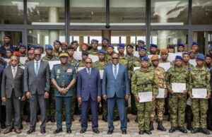 DÉFENSE / Cérémonie de remise de certificat de fi de formation technique et professionnelle a 155 Militaire par le Ministre d’Etat Téné Birahima Ouattara.